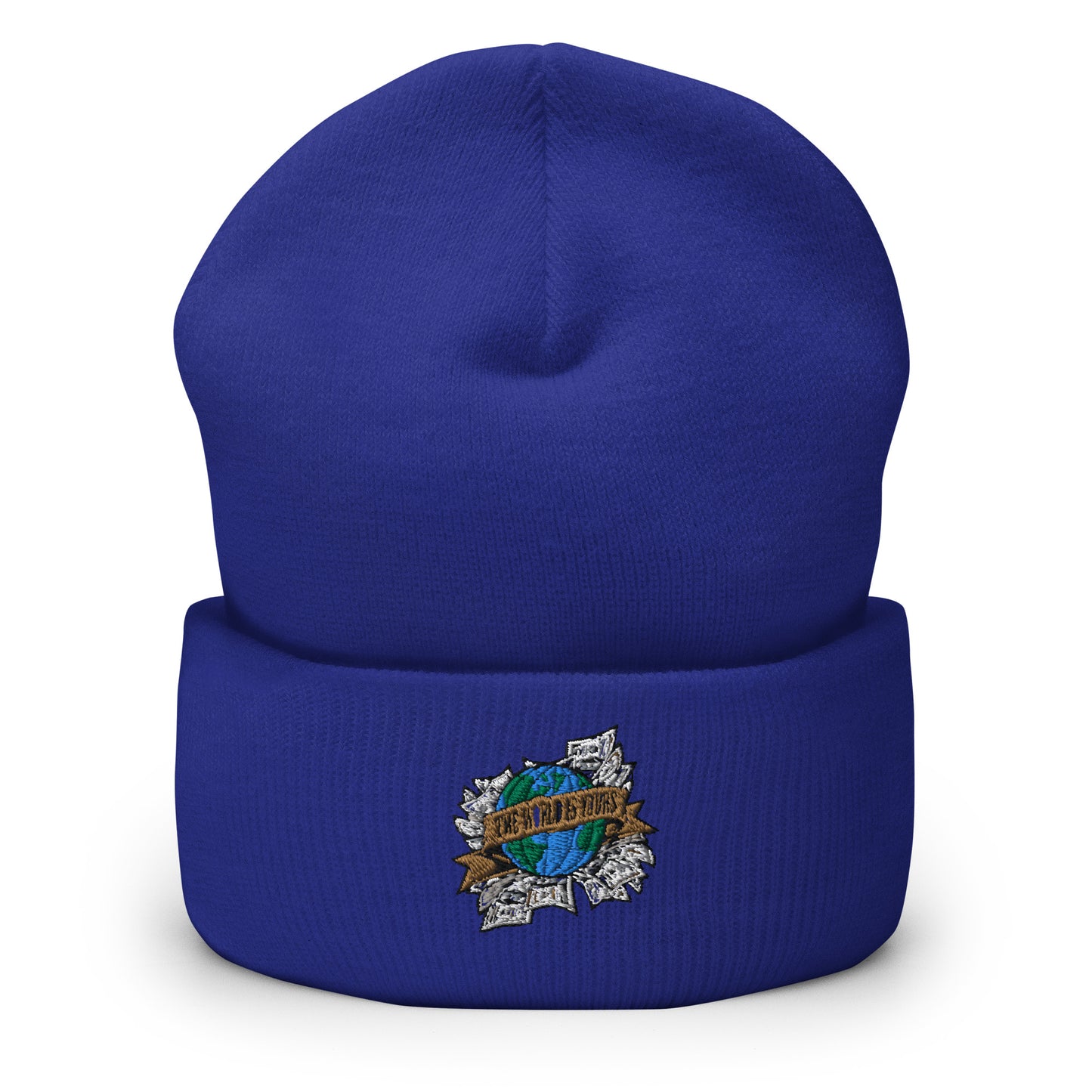 "The World Is Yours" Diamond Mind Cuffed Beanie