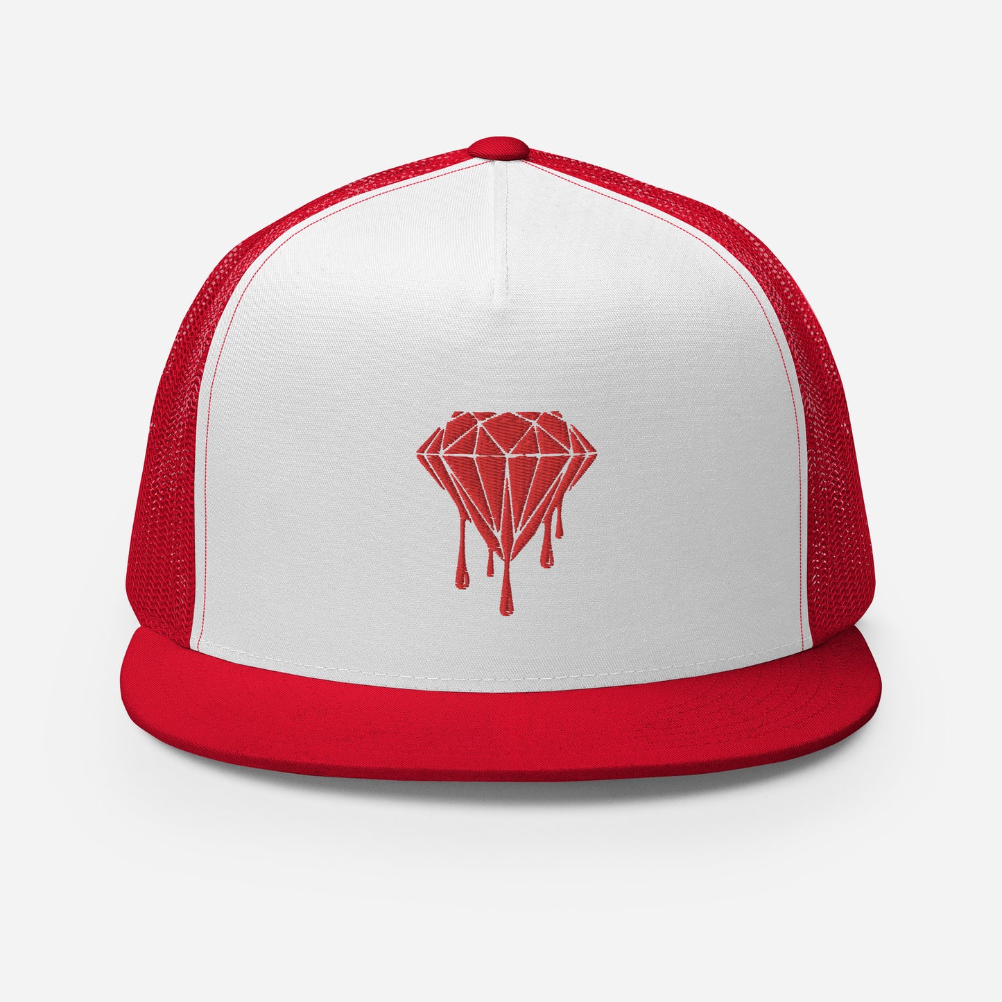 Diamond Mind Melted Trucker Snapback