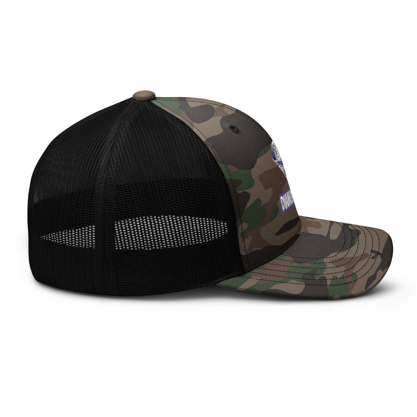 Diamond Mind Camo Multi-Colored Trucker Hat