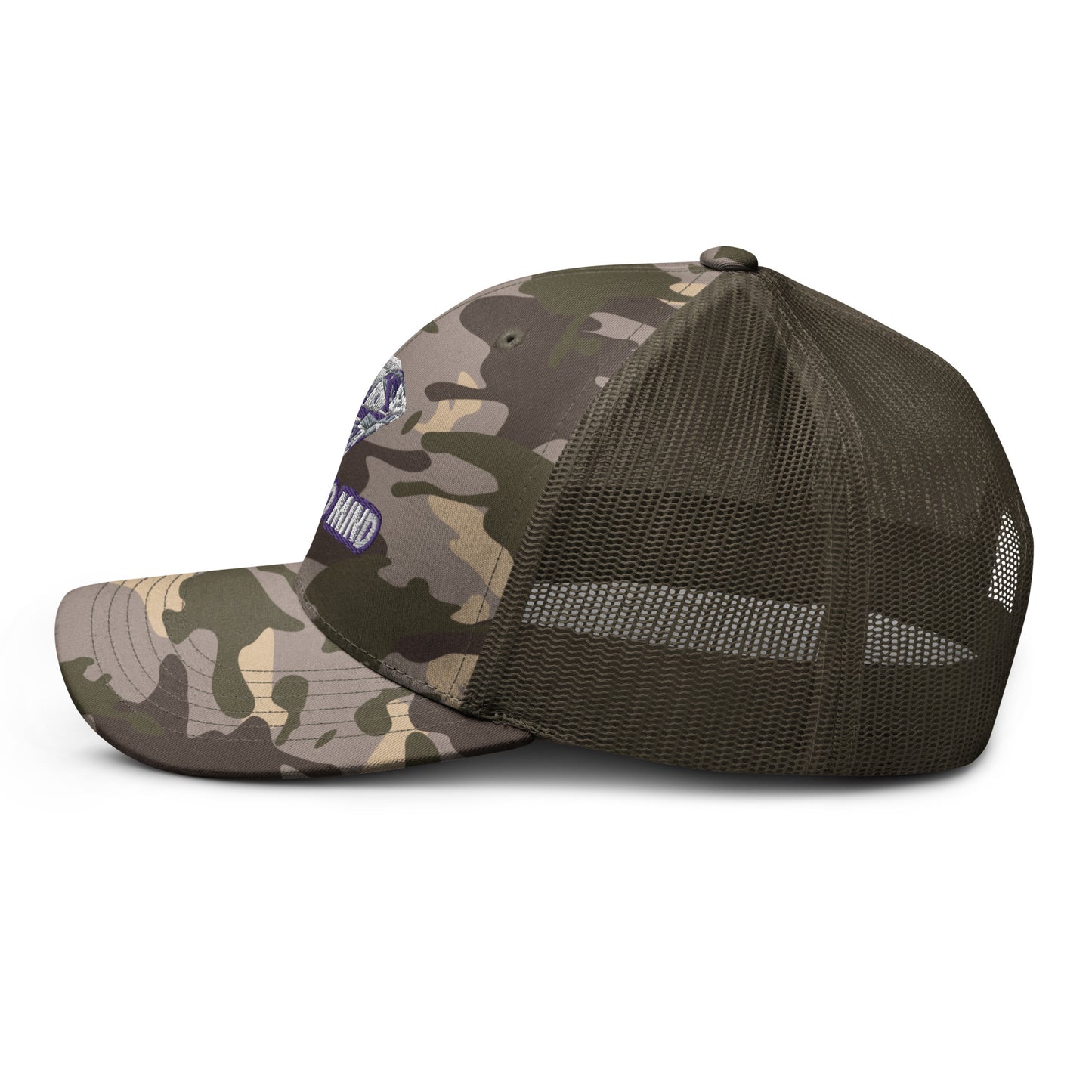 Diamond Mind Camo Multi-Colored Trucker Hat