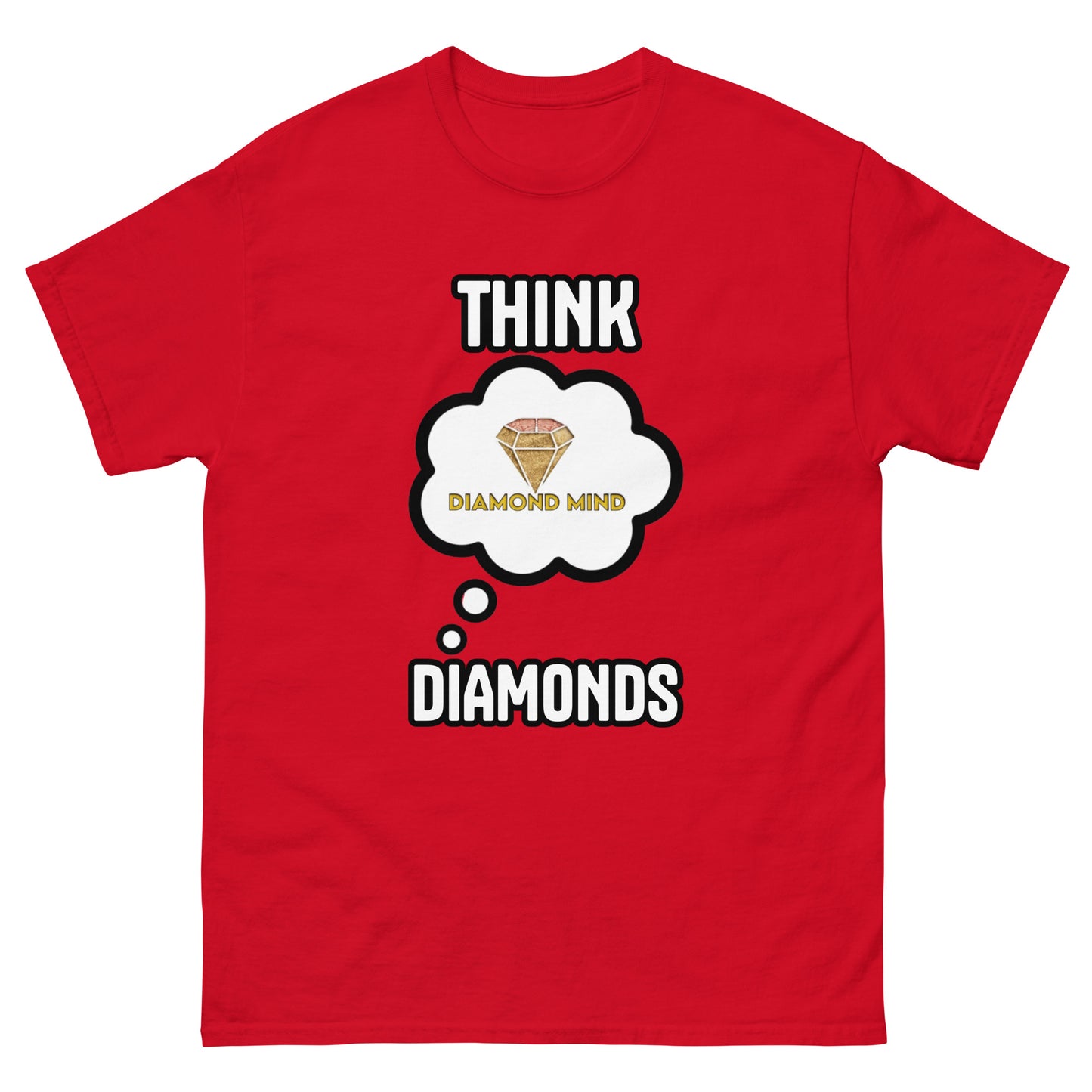 "Think Diamonds" Crew neck Tee