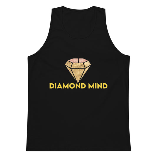 Men’s Premium Diamond Mind Tank Top