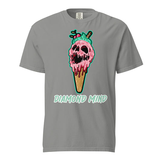 Diamond Mind Ice Cream Skull T-shirt